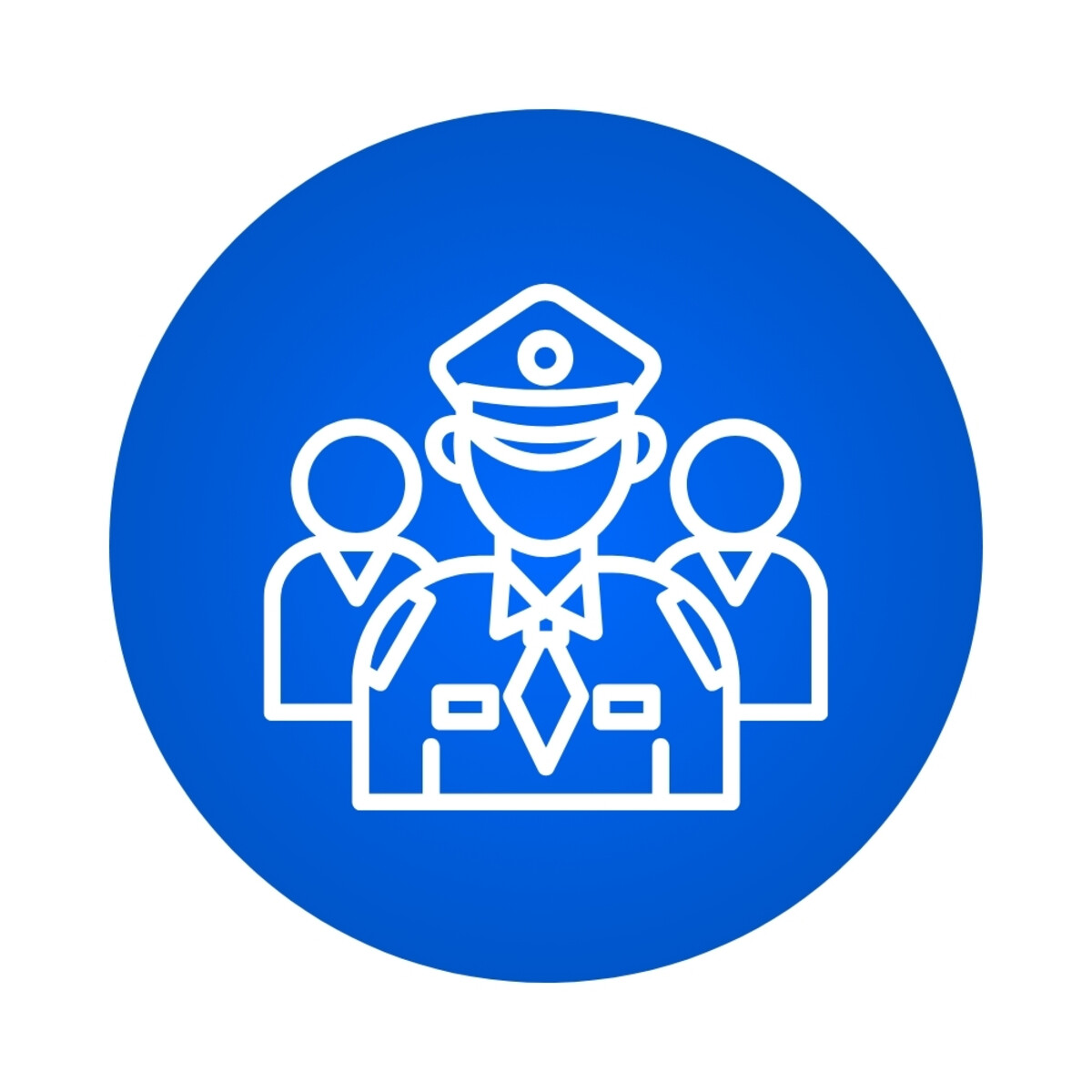 Icon Polizeipräsenz