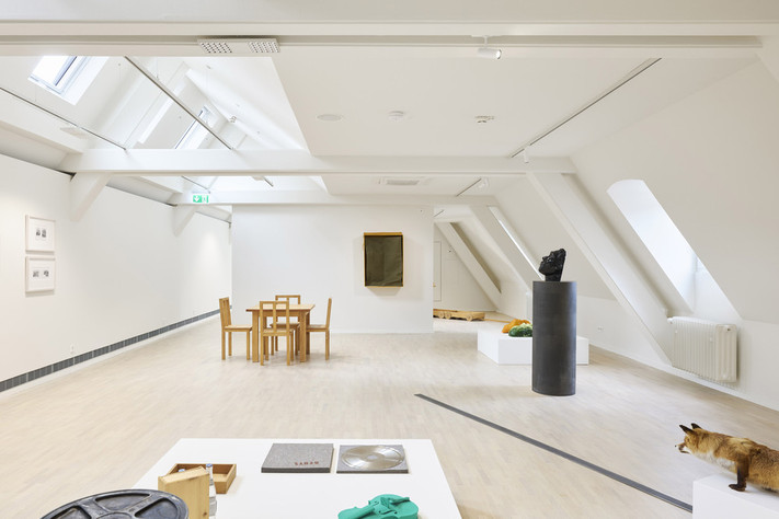 Das Bild zeigt eine Raum der Kunstgeschichte des Studios Vogelmann. 