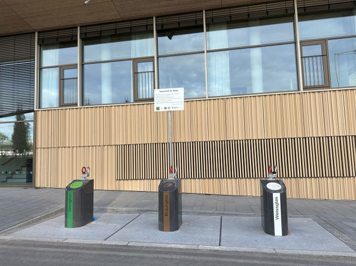 Mit der Einrichtung von Unterflurcontainer-Standorten leisten die Entsorgungsbetriebe einen wichtigen Beitrag für mehr Sauberkeit, Lärmschutz und Lebensqualität in der Stadt. Foto: Stadt Heilbronn