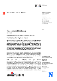 Pressemitteilung Heilbronner Lichterfest