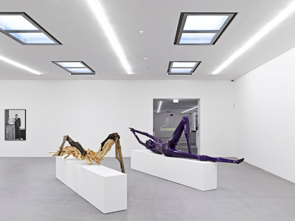 Kunsthalle Vogelmann, Blick in einen Ausstellungssaal - Foto: Dietmar Strauß