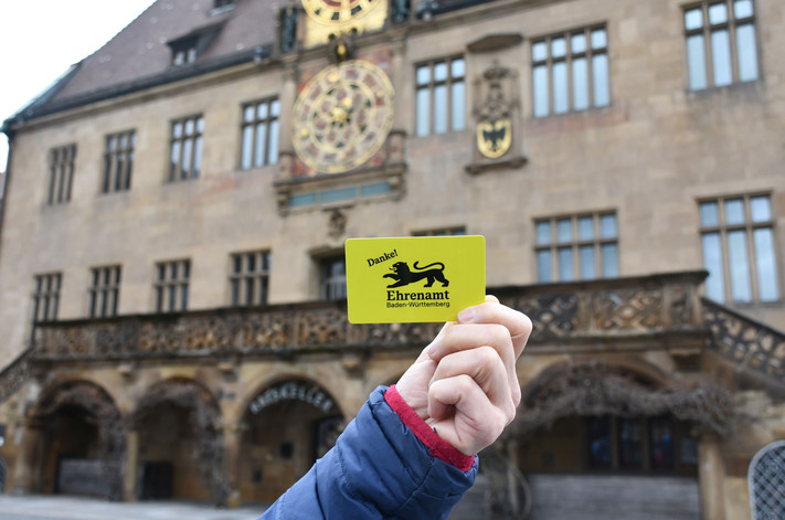 Die Ehrenamtskarte soll sichtbare Wertschätzung für ehrenamtliches Engagement schaffen. Foto: Stadt Heilbronn