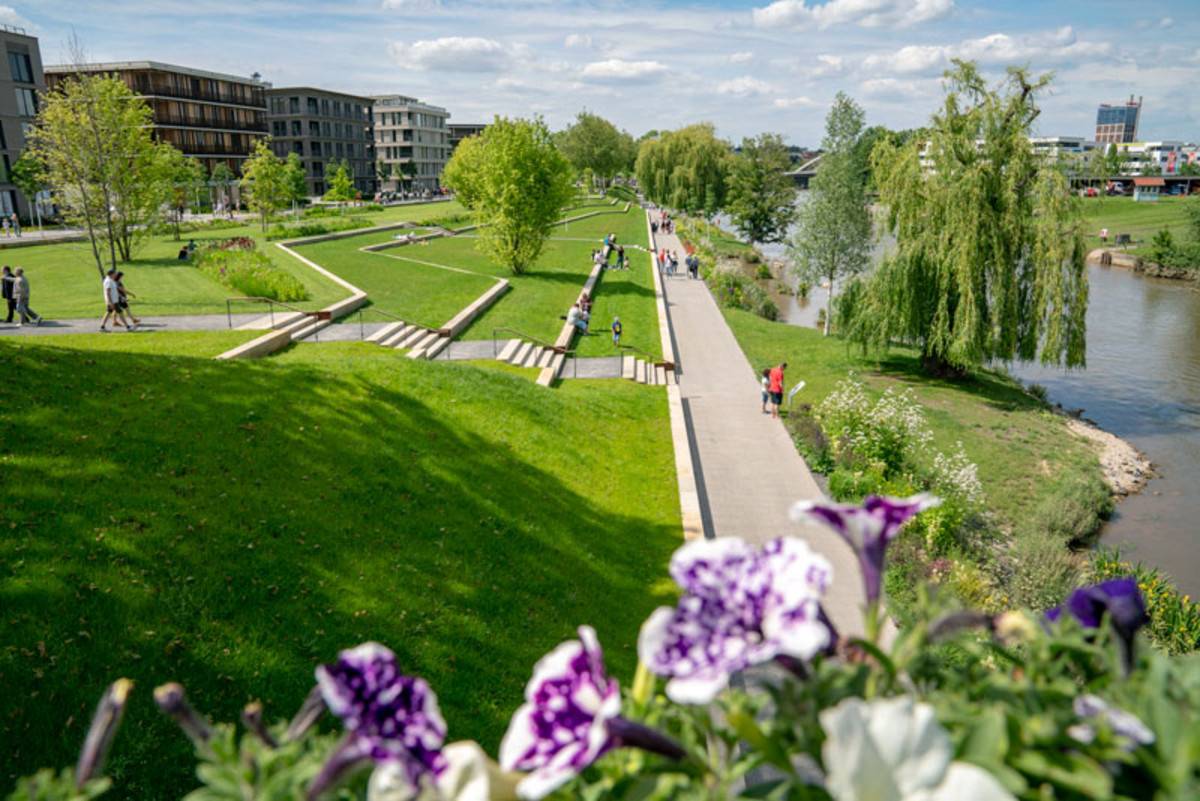 Neckaruferpark - Foto: Jürgen Häffner