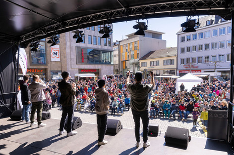 Acapella Gruppe bei Magie der Stimmen