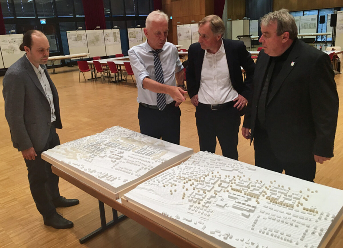 Siegermodell des freiraumplanerischen Wettbewerbs für das Neubaugebiet Längelter (Juli 2019) - Foto: Britzke