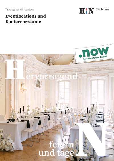 Broschüre "Eventlocations und Konferenzräume in Heilbronn"