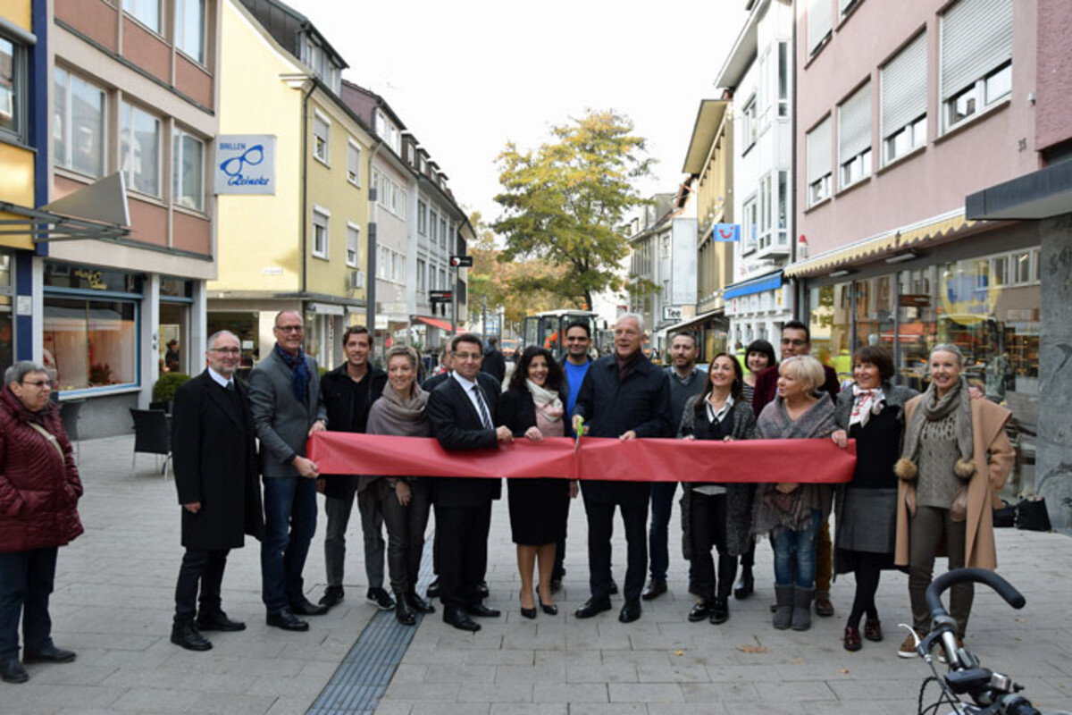 Einweihung der sanierten Kirchbrunnenstraße (November2016)