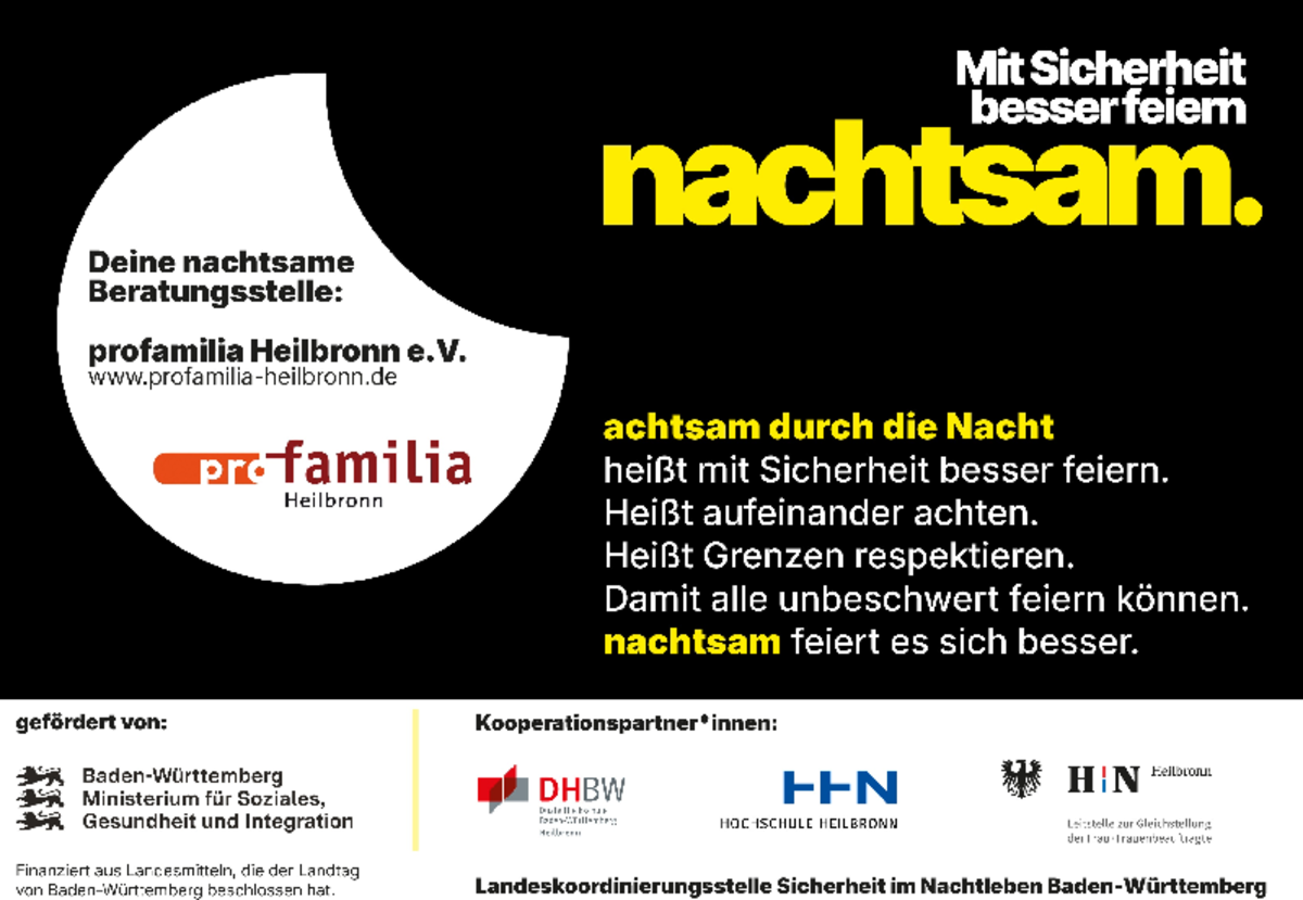 Aktion "nachtsam" Kampagne