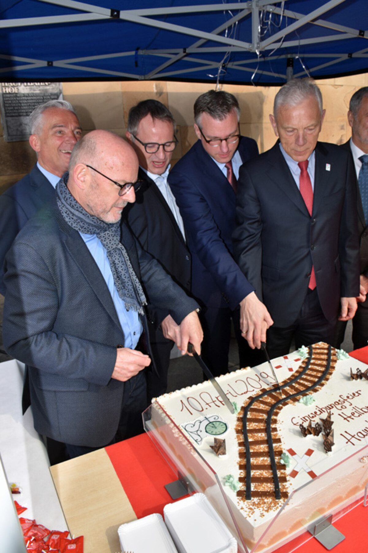 Eröffnung des sanierten Hauptbahnhofs (April 2019) - Foto: Britzke