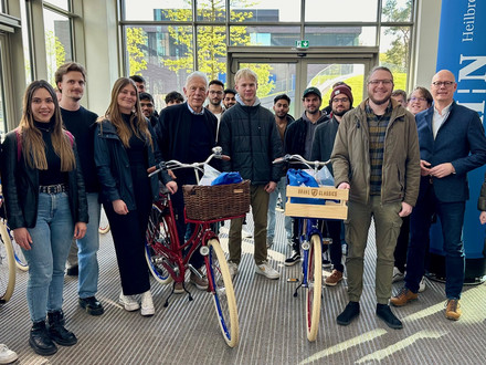 Jedes Jahr werden 25 Stadtfahrräder an neue Studierende in Heilbronn verlost. Foto: Stadt Heilbronn