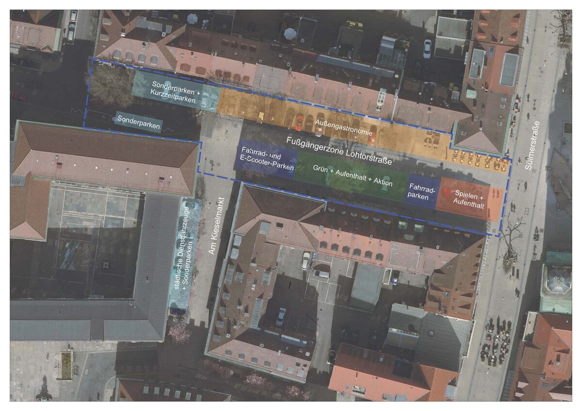 Visualisierung: Nachnutzung der Sommerzone in der Lohtorstraße - so geht es weiter.