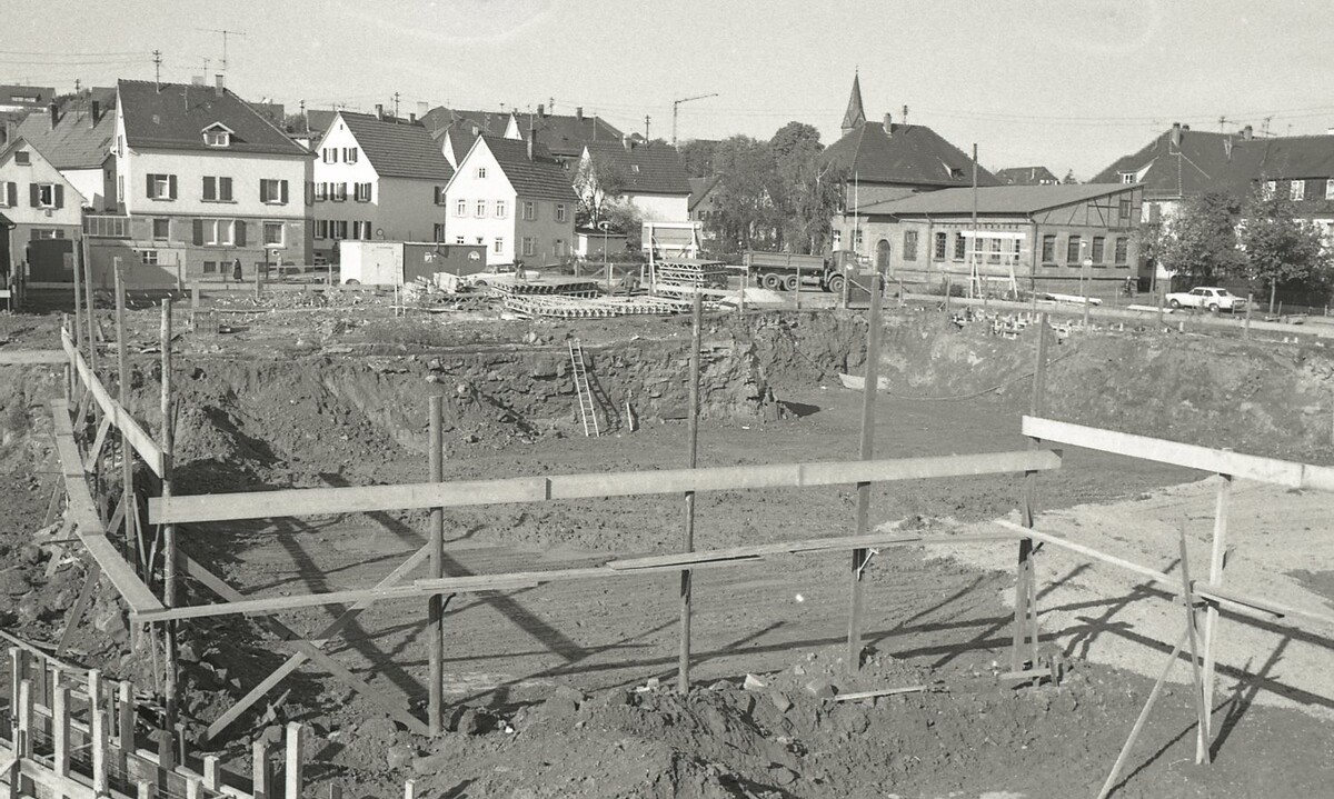 Die Eiskeller der früheren Brauerei blieben erhalten. Foto: Stadtarchiv Heilbronn