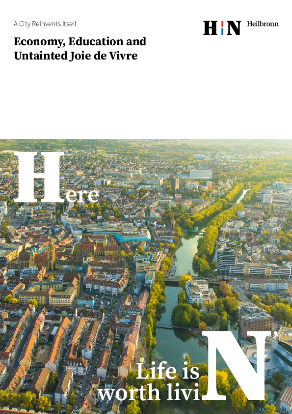 Broschure "Economy, Education and Untained Joie de Vivre"