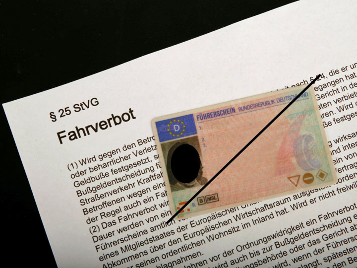 Fahrverbotserteilung