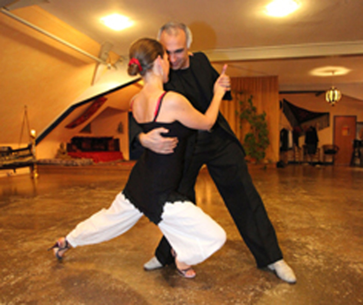 Daniel Canuti und Gisela Mehren (Foto: Jörg Prenzler)