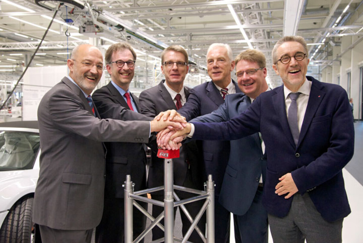 Einweihung der Audi-Außenstelle in den Böllinger Höfen (Oktober 2014) 