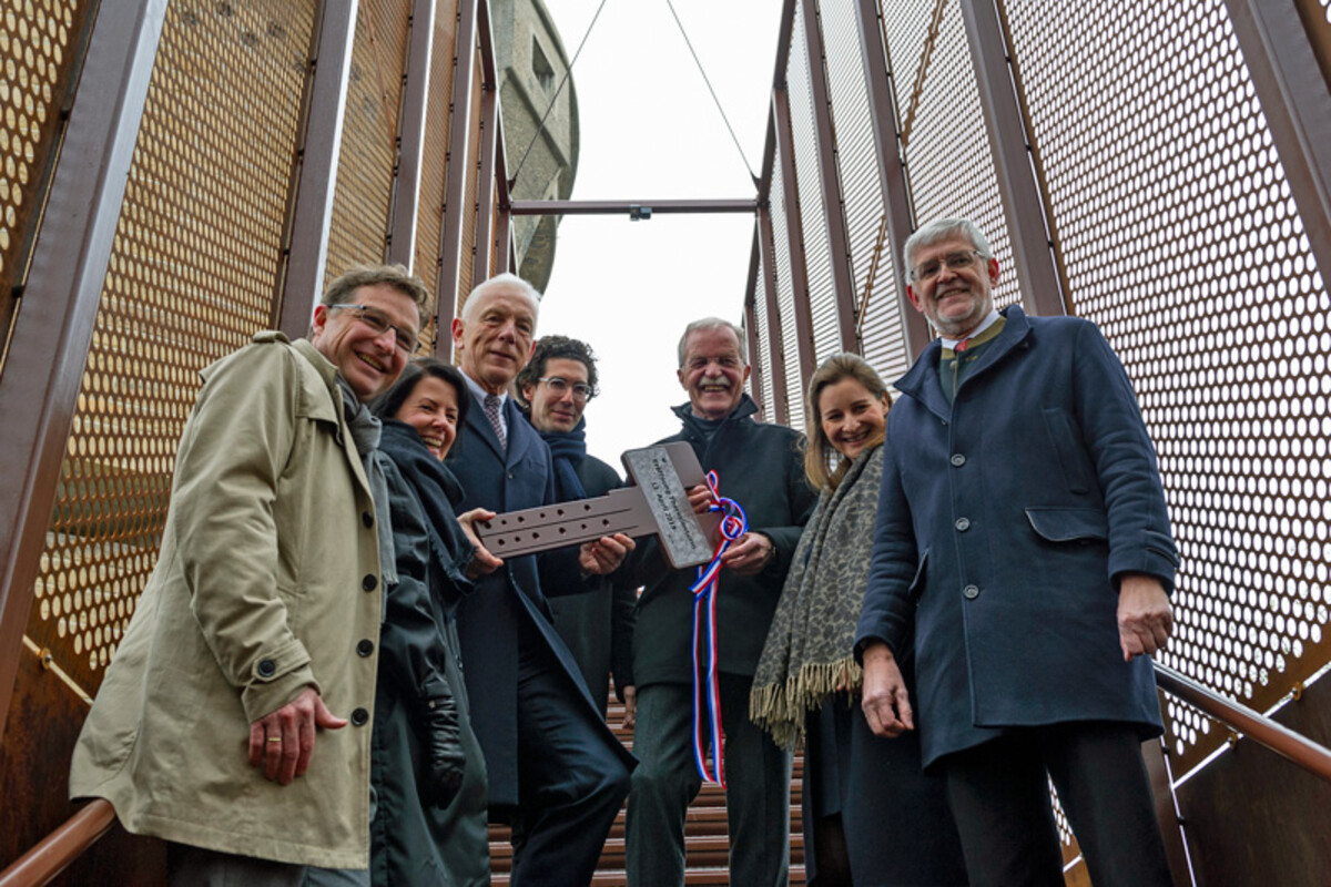 Eröffnung des Theresienturms (April 2019) - Foto: Stadtarchiv/P. Frank