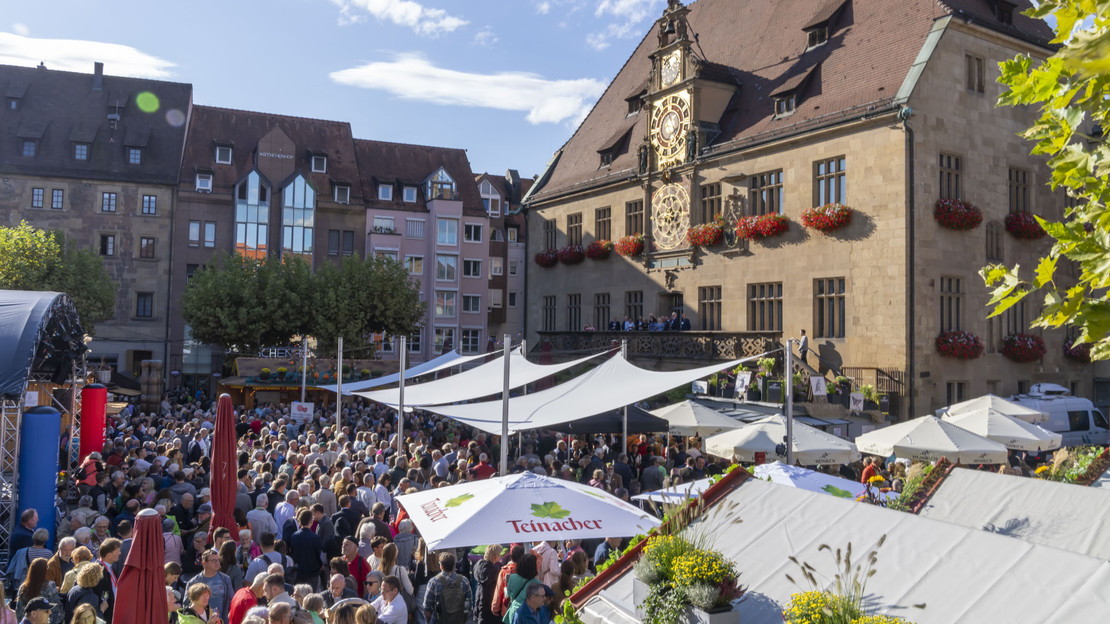Das Heilbronner Weindorf startet am Donnerstag, 10. September, um 17 Uhr.