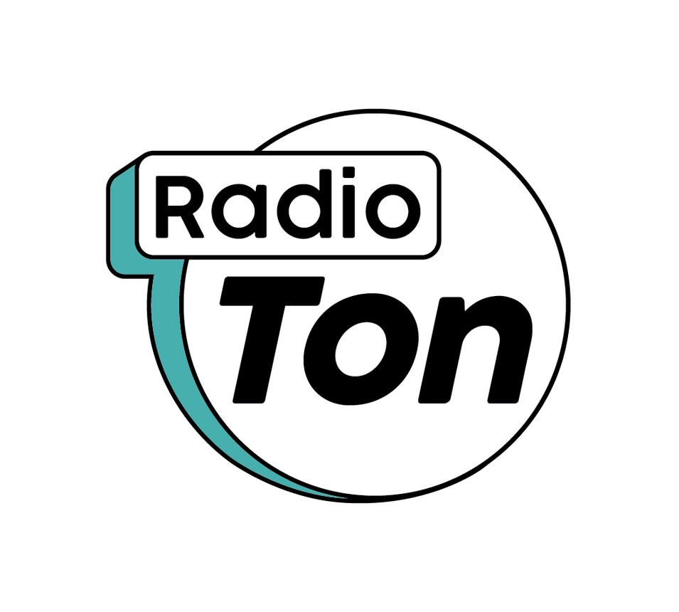 Radio Ton Logo Türkis_Weiß