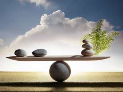 Balance im Alltag KI-generiertes Foto (Stadt Heilbronn/Jürgen Häffner)