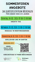 Sommerferienangebote 2026