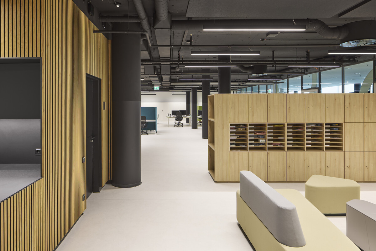 Innenraum der Stadtbibliothek