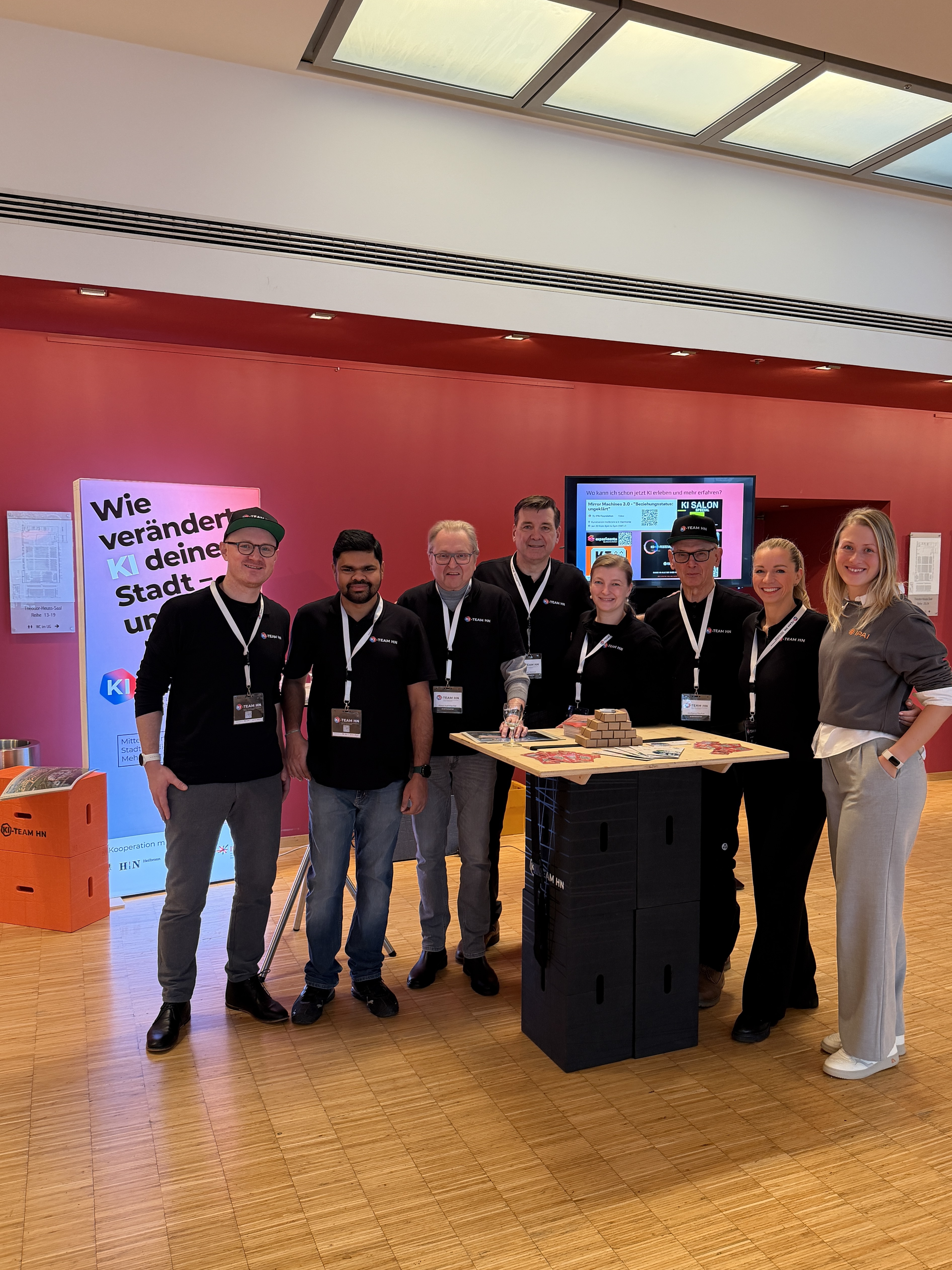 KI-Team beim Heilbronner Bürgerempfang 2026 in der Harmonie (Foto: Stadt Heilbronn)