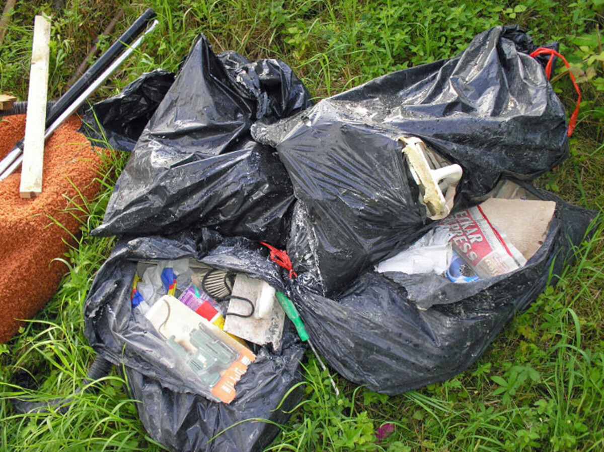 Illegale Müllablagerung