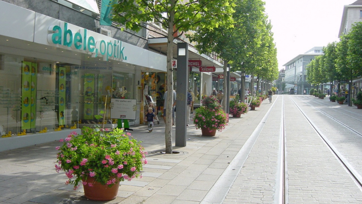 Platanen in der Kaiserstraße (Foto: Stadt Heilbronn)