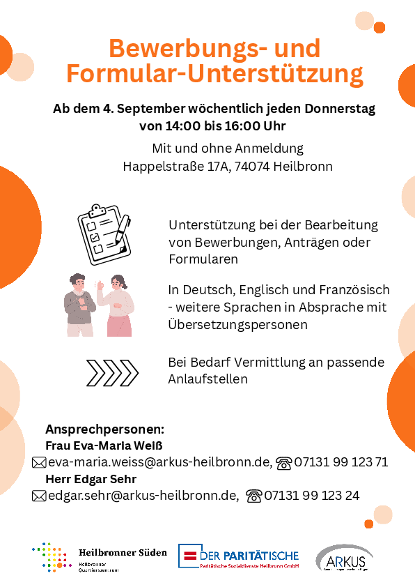 Flyer Formularunterstützung