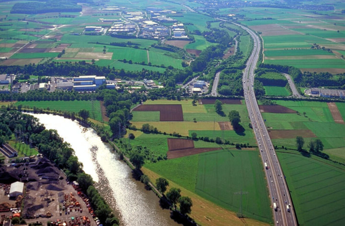Autobahn 6 bei Heilbronn