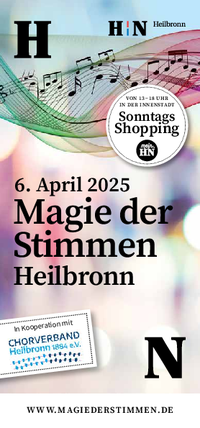 Magie der Stimmen 2025 Flyer