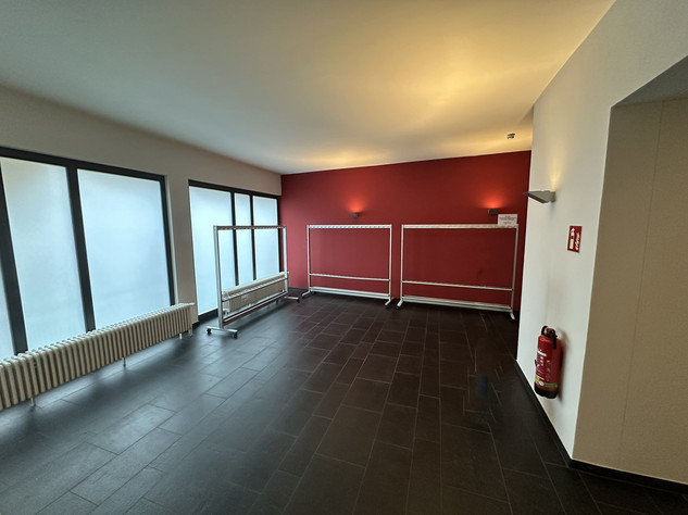 Garderobe in der Alten Kelter Sontheim