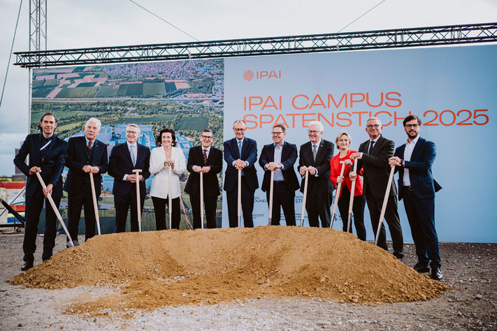 Spatenstich für den IPAI-Campus