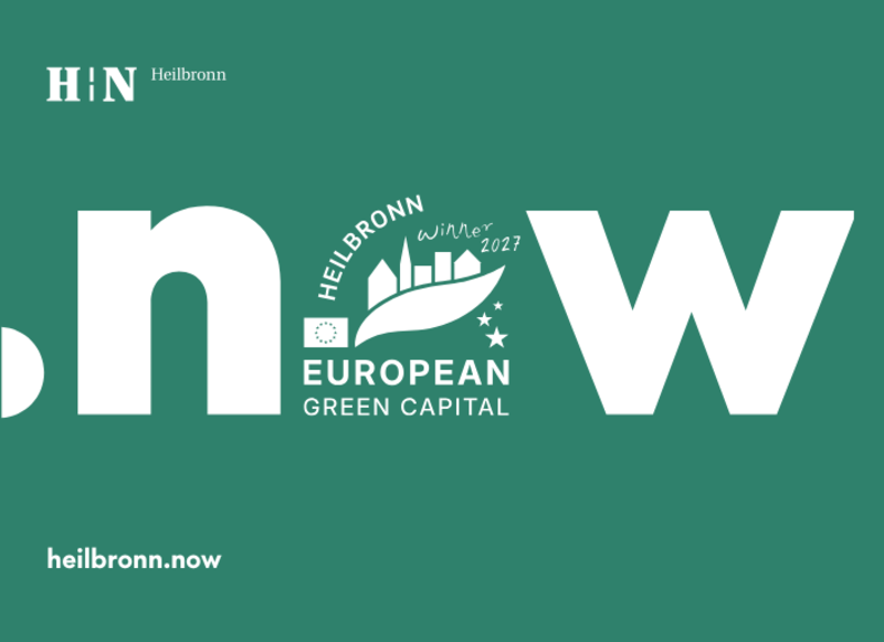 Heilbronn ist European Green Capital 2027. Abbildung: Stadt Heilbronn/hellofarm