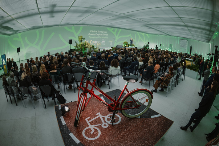 Zahlreiche Vertreterinnen und Vertreter engagierter europäischer Städte waren nach Vilnius gekommen. (Foto: Europäische Kommission)
