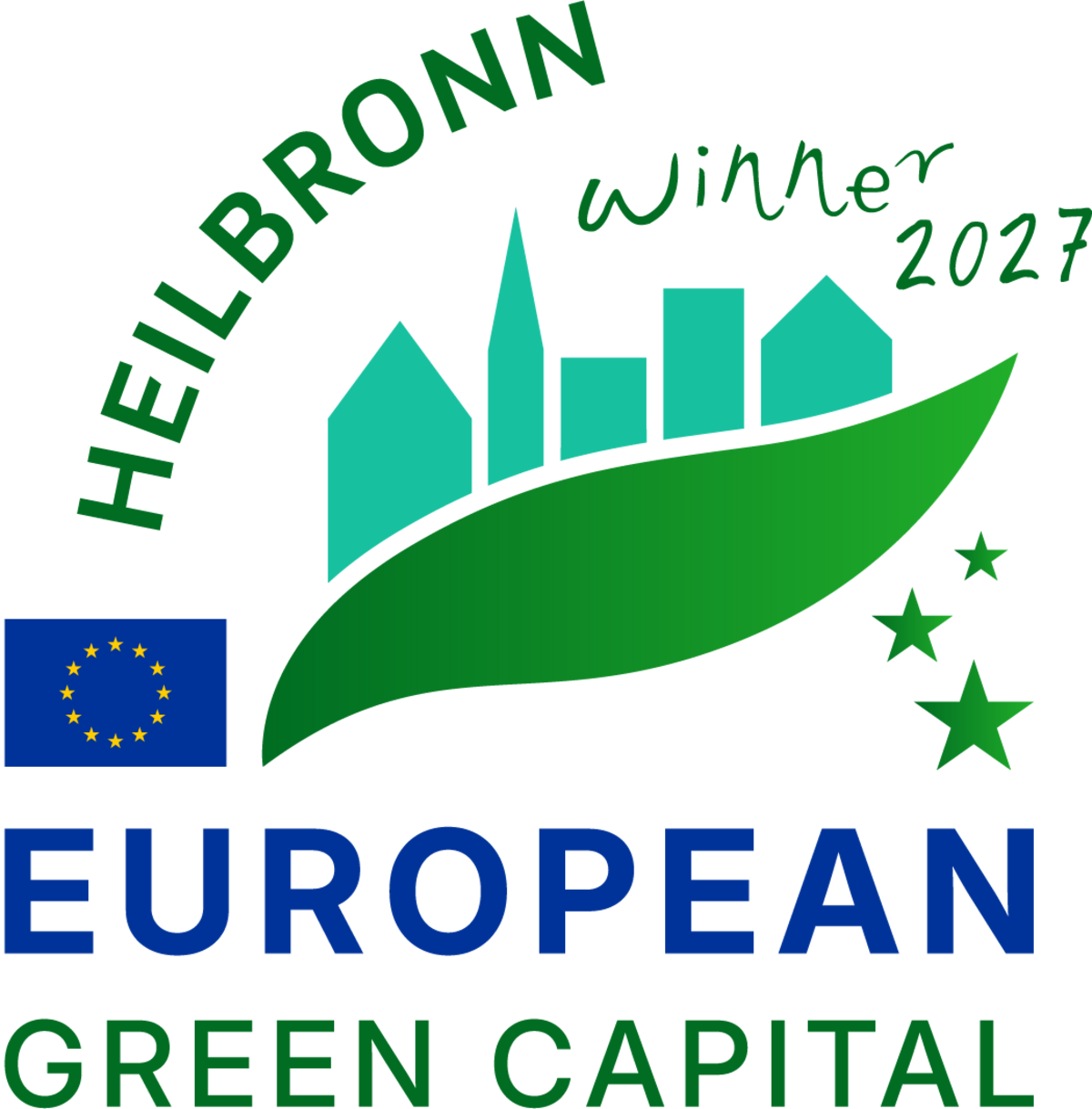 Logo: Heilbronn Winner 2027 European Green Capital