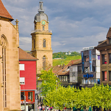 Der Heilbronner Hafenmarktturm