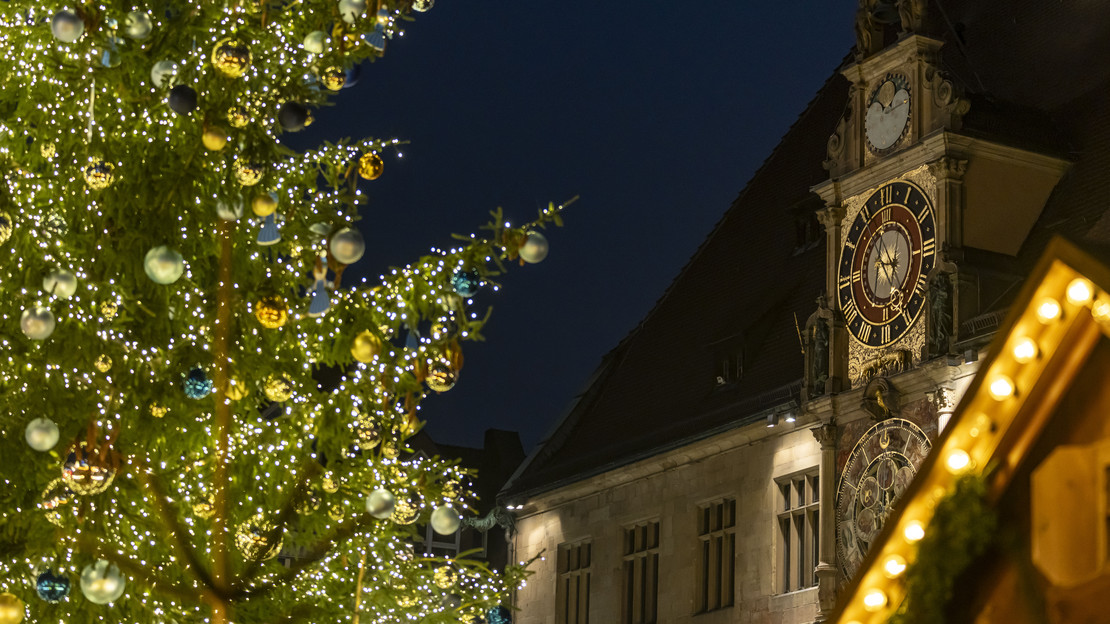 Der Käthchen Weihnachtsmarkt ist vom 25. November bis 22. Dezember täglich geöffnet. Foto: Heilbronn Marketing GmbH/Jürgen Häffner