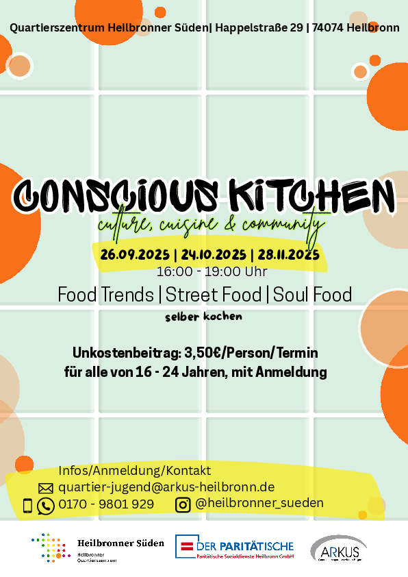 Plakat Concious Kitchen