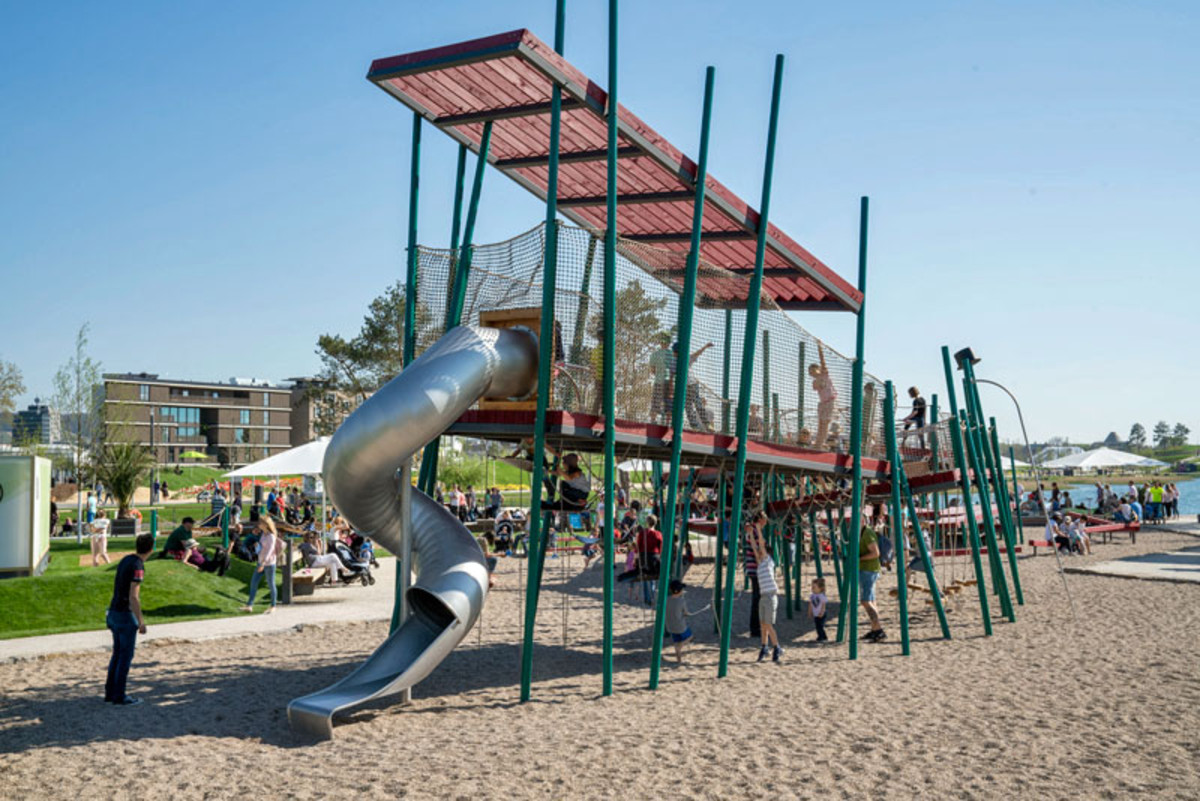 Strandspielplatz am Karlssee - Foto: BUGA Heilbronn 2019 GmbH