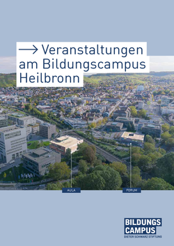 Broschüre "Veranstaltungen am Bildungscampus Heilbronn"