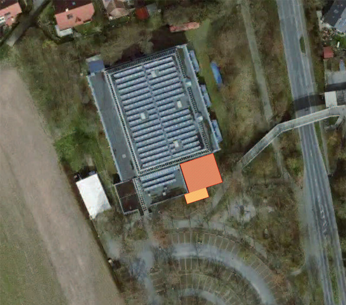 Römerhalle mit Erweiterung