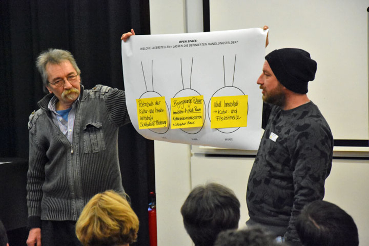 Impression vom 1. Workshop zur Kulturkonzeption am 22. Februar 2018