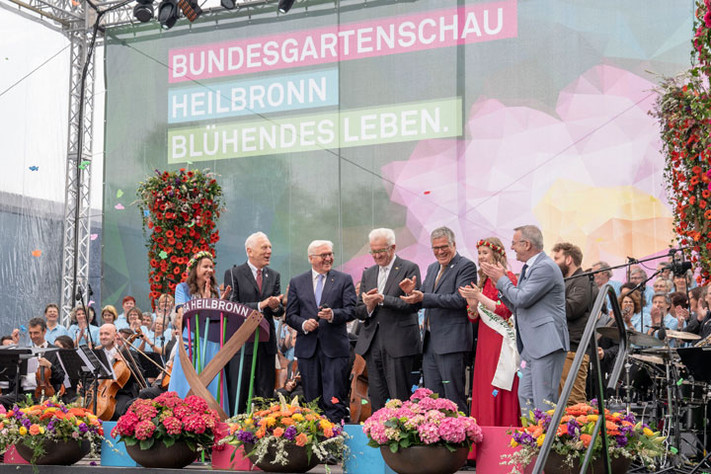 Die BUGA Heilbronn 2019 ist eröffnet.