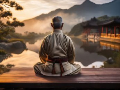 Qigong, KI-generiertes Foto (Stadt Heilbronn/Jürgen Häffner)