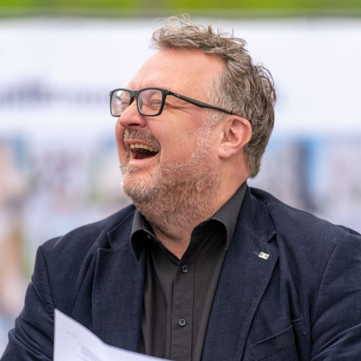 Bürgermeister Ringle führt als Moderator durch die Veranstaltung