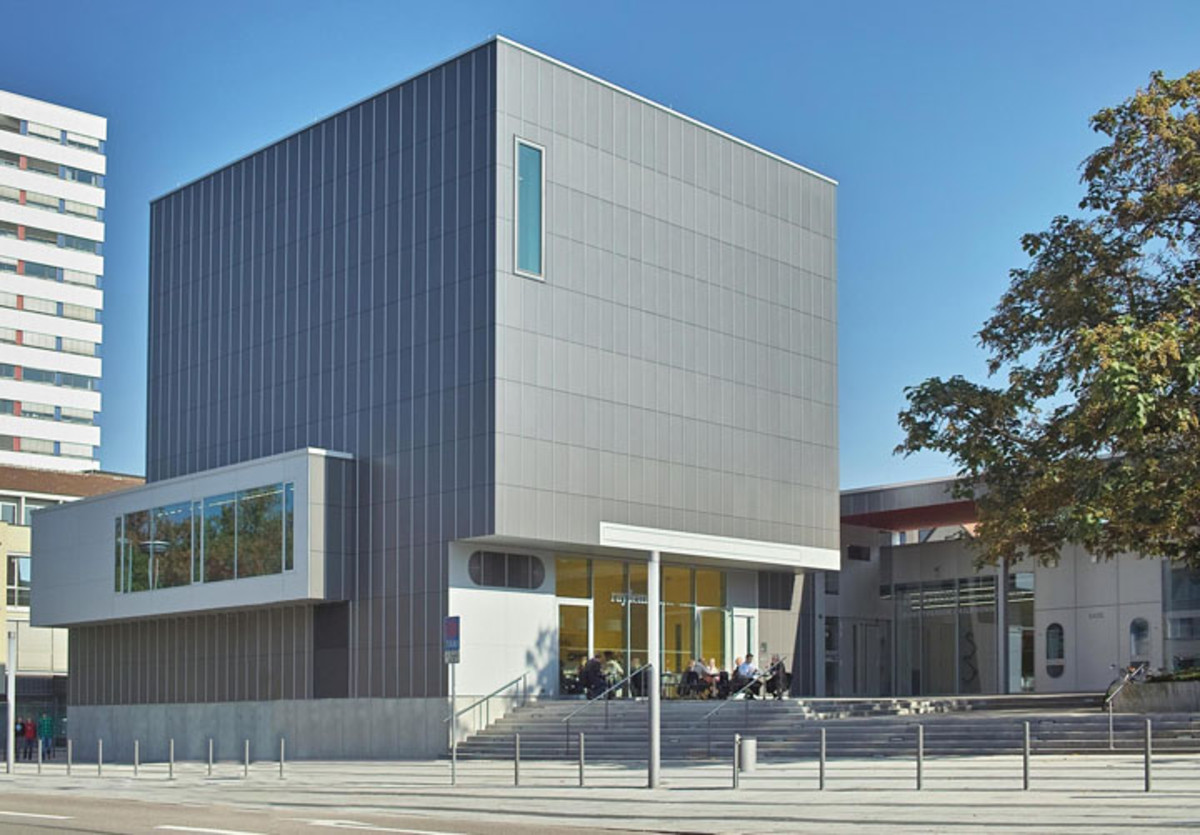 Außenansicht der Kunsthalle Vogelmann