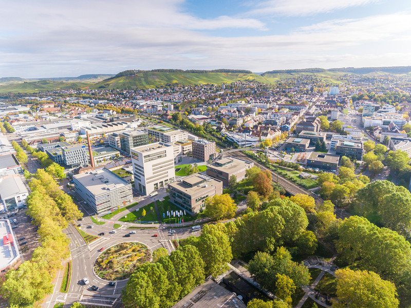 Bildungscampus Drohnenaufnahme