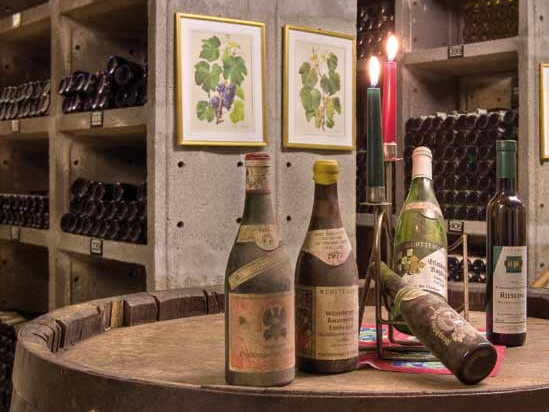 Weinschatzkeller in der Genossenschaftskellerei Heilbronn